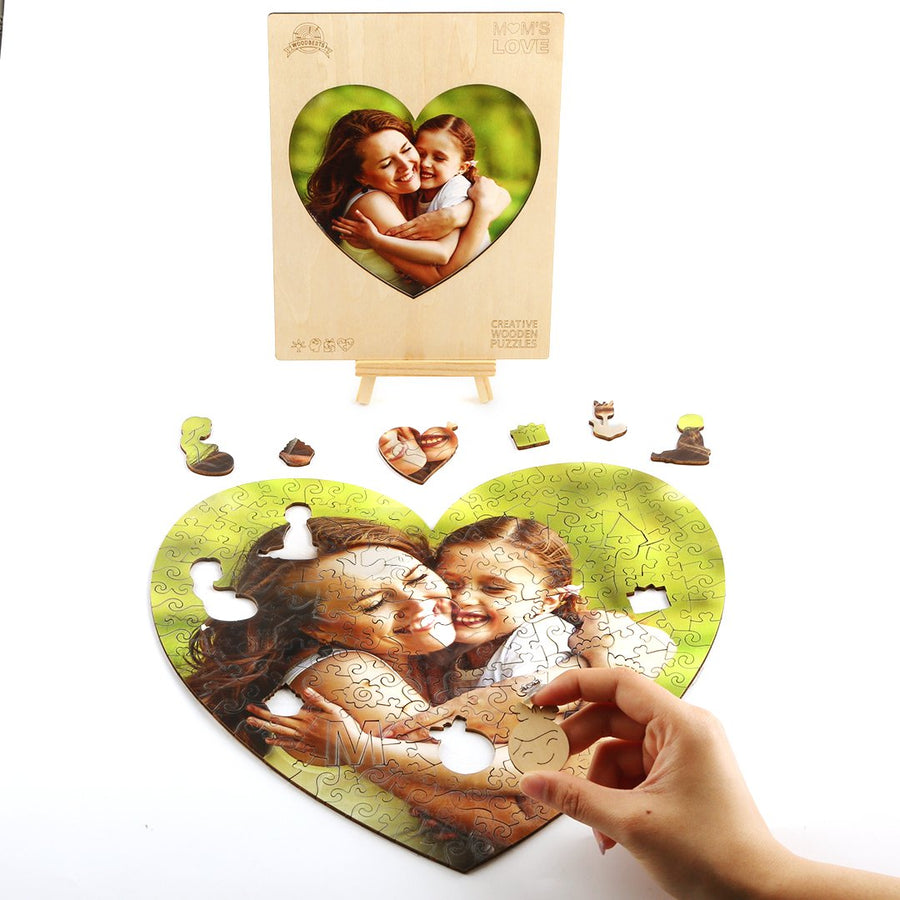 Happy Mother's Day- Personalized 3D Wooden Puzzles